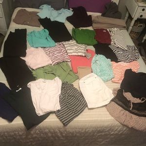 Maternity clothes bundle
